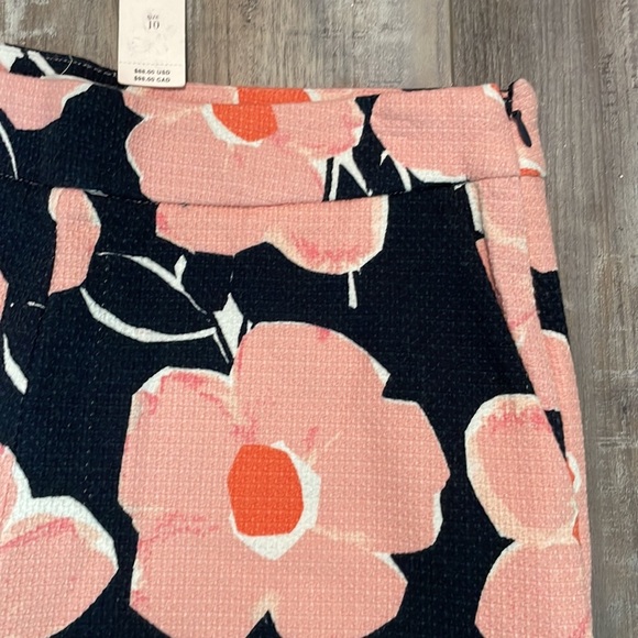 ANTHROPOLOGIE Georgie Scalloped Pique Daisy Floral Print Shorts NEW - Picture 5 of 8